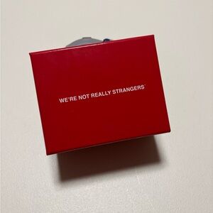 Red Conversation Card Game